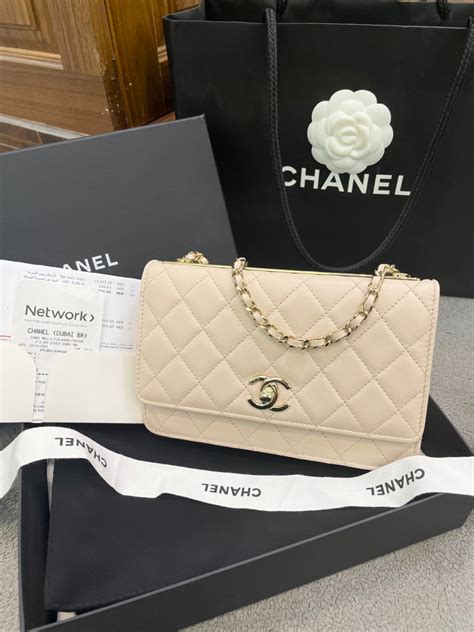 chanel trendy cc gold|Chanel trendy wallet on chain.